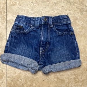 Calvin Klein girls jean shorts